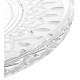 Prato Bolo 32cm 10,5cm Lys Com Pé Em Cristal Ecológico Wolff